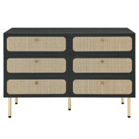 Modway Chaucer 6-Drawer Compact Dresser by Modway