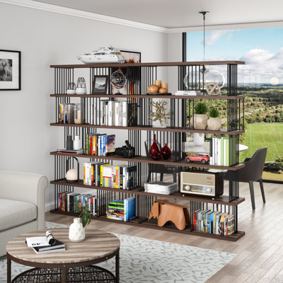 Noractur Iron Standard Bookcase by 17 Stories