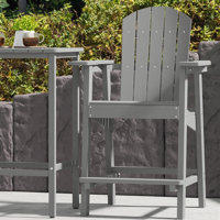 Pasquale Plastic/Resin Adirondack Chair by Dovecove