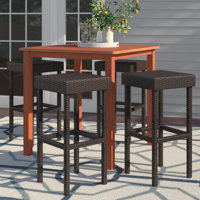 Arquan 29" Patio Bar Stool by Wade Logan
