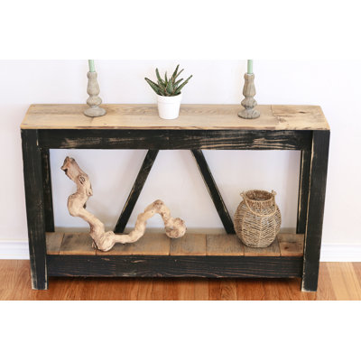 Tafari 46" Solid Wood Console Table by Gracie Oaks