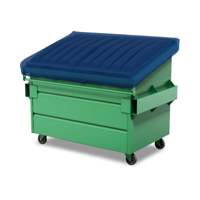 Heavy Duty Multipurpose Outdoor Dumpster Cover, Durable & UV Resistant Waterproof Trash Can Cover by Latitude Run