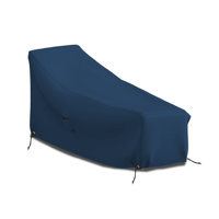 Heavy-Duty Patio Chaise Lounge Cover, All Weather Protection & UV-Resistant Lounger Cover by Latitude Run
