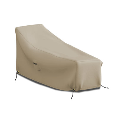 Heavy-Duty Patio Chaise Lounge Cover, All Weather Protection & UV-Resistant Lounger Cover by Latitude Run