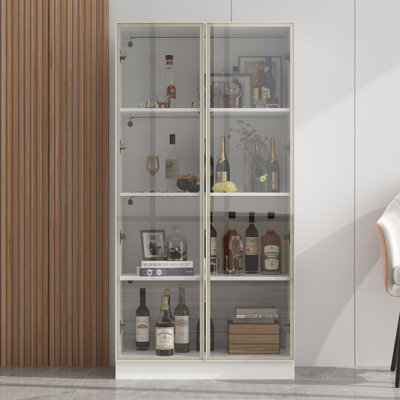 Camilly Lighted China Cabinet by Wade Logan