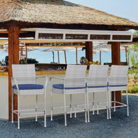 Celida 30" Patio Bar Stool with Cushion