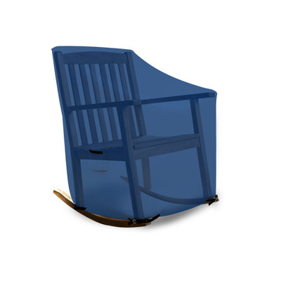 Heavy-Duty Rocking Chair Cover, 18 OZ UV Resistant Patio Chair Cover by Latitude Run