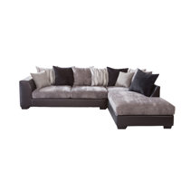 81" Wide Right Hand Facing Sofa & Chaise by Latitude Run