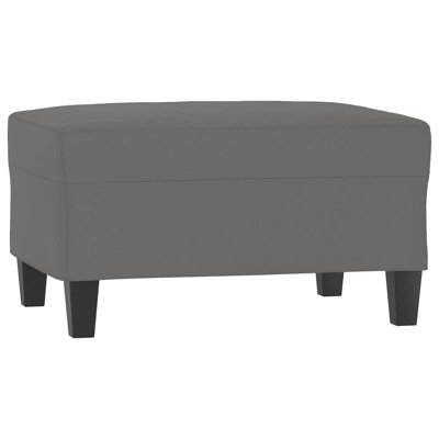 Ashif Footstool Footrest Ottoman for Living Room Bedroom Microfiber Fabric by Ebern Designs