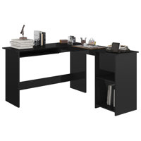 Corner Desk L-Shaped Computer Desk Home Office Desk Engineered Wood by Ebern Designs