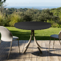 Heavy-Duty Multipurpose Round Patio Table Top Cover, Waterproof Outdoor UV-Resistant Table Cover by Red Barrel Studio