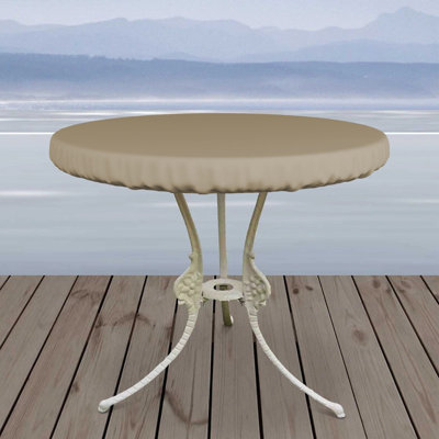 Heavy-Duty Multipurpose Round Patio Table Cover, Waterproof Outdoor UV-Resistant Table Top Cover by Red Barrel Studio