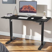 Kryslin Height Adjustable Gaming Standing Desk by Inbox Zero