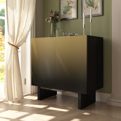 Cohron 2 - Door Modern Accent Cabinet Sideboard by Ivy Bronx