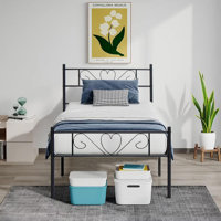 Joyous Extra-long Twin Platform Bed by Winston Porter