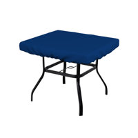 Heavy-Duty Multipurpose Square Patio Table Top Cover, Waterproof Outdoor UV-Resistant Table Cover by Arlmont & Co.