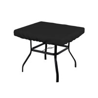 Heavy-Duty Multipurpose Square Patio Table Top Cover, Waterproof Outdoor UV-Resistant Table Cover by Arlmont & Co.