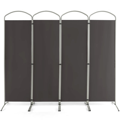 Caleshia 74" H Folding Room Divider by Ebern Designs