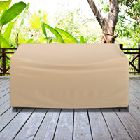 Arlmont & Co. Patio 3-seater Sofa Cover Outdoor Deep Sofa Cover W/ Handles & Air Vents Heavy Duty Patio Bench Cover by Arlmont & Co.