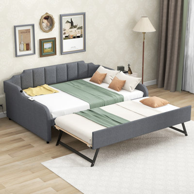 Ausable Full / Double Daybed with Trundle by Hokku Designs