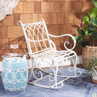 Outdoor Anniken Rocking Metal Chair by Lark Manor