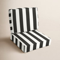 Lively Indoor/Outdoor Sunbrella Seat/Back Cushion by Joss & Main