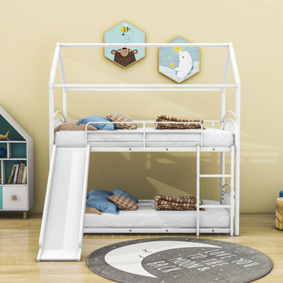 Palko Twin over Twin Standard Bunk Bed by Isabelle & Max by Isabelle & Max