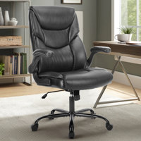 Iz Ergonomic Faux Leather Executive Chair by Inbox Zero