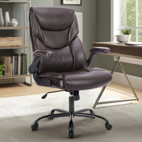 Iz Ergonomic Faux Leather Executive Chair by Inbox Zero
