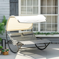 Outdoor Jarman Rocking Metal Chair by Freeport Park