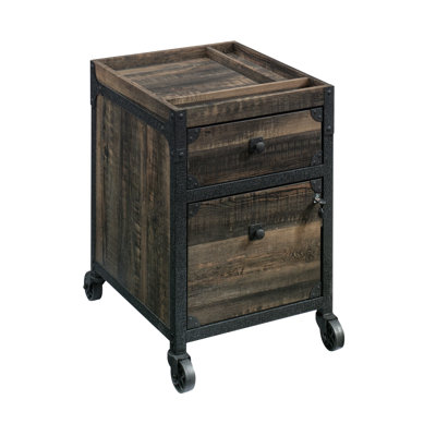 Geffrey 2-Drawer Mobile Lateral Filing Cabinet by 17 Stories