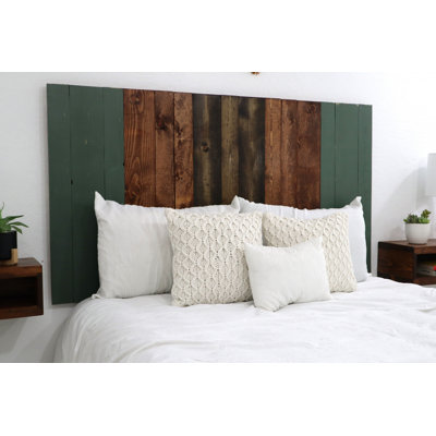 Edsell Solid Wood Panel Headboards Mounts on Wall by Loon Peak
