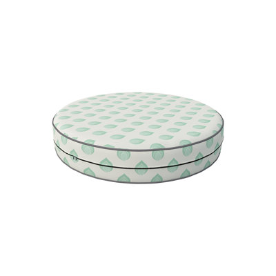 Decorative Indoor Outdoor Waterproof Round Cushion Cover, Patio Bar Stool UV Resistant Seat Cover by Bungalow Rose