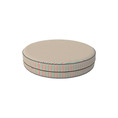 Decorative Indoor Outdoor Waterproof Round Cushion Cover, Patio UV Resistant Seat Cushion Cover by George Oliver