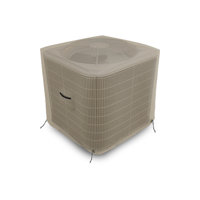 Heavy-Duty Waterproof Outdoor Air-Conditioner Cover, Durable & UV-Resistant Patio Square AC Cover by Arlmont & Co.
