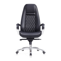 Caybree Genuine Leather Executive Chair by Orren Ellis