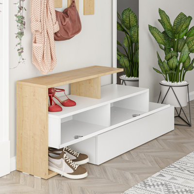 Claflin Hall Tree with Bench and Shoe Storage by Hokku Designs