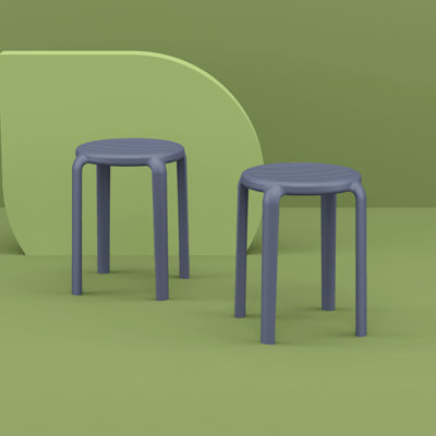 Aragons Stacking Patio Dining Side Chair by Wade Logan