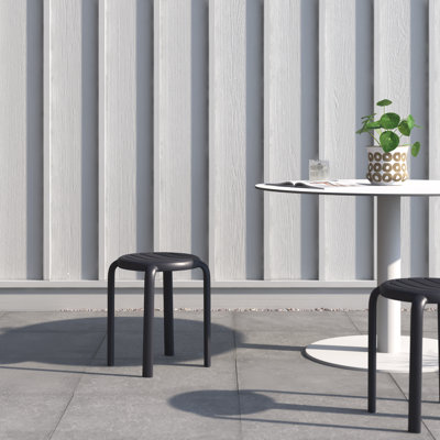 Aragons Stacking Patio Dining Side Chair by Wade Logan