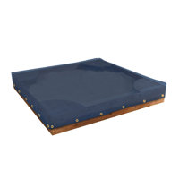 Heavy Duty Multipurpose Outdoor Waterproof Sandbox Cover, Durable & UV Resistant Patio Sandpit cover by Arlmont & Co.