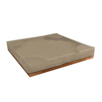 Heavy Duty Multipurpose Outdoor Waterproof Sandbox Cover, Durable & UV Resistant Patio Sandpit cover by Arlmont & Co.