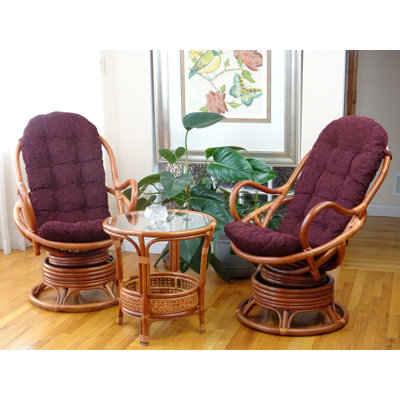Alice-May 3 Piece Conservatory Living Room Set