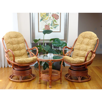 Alice-May 3 Piece Conservatory Living Room Set by Bayou Breeze