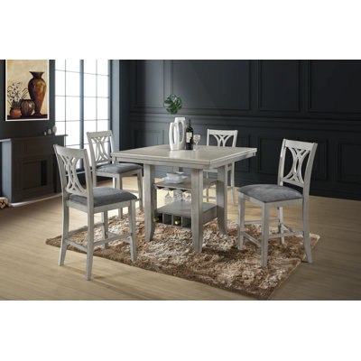 Tillia Alynna Counter Height Dining Table by Gracie Oaks