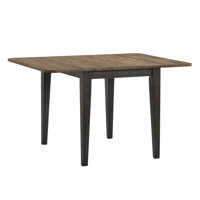 Rabee Drop Leaf Rubberwood Solid Wood Dining Table by Wildon Home