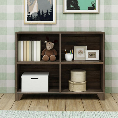 Kingswood 32.8" H x 43.3" W Solid Wood Chip Resistant Kids Book Display by Sand & Stable Baby & Kids