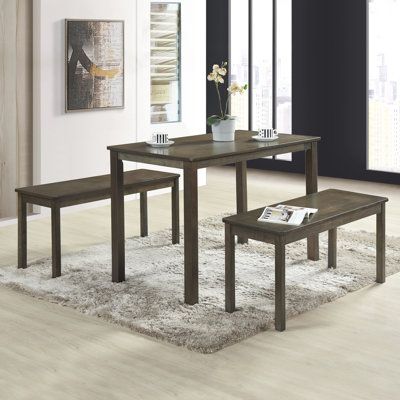 Aujanae 4 - Person Dining Set by Hokku Designs