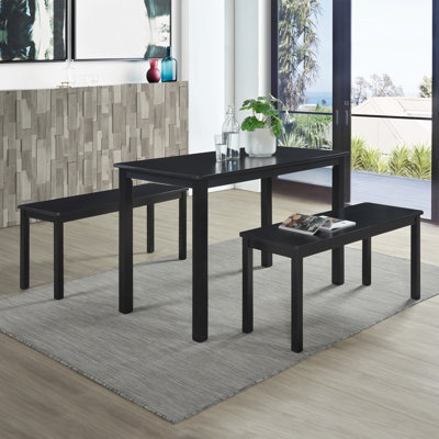 Aujanae 4 - Person Dining Set by Hokku Designs