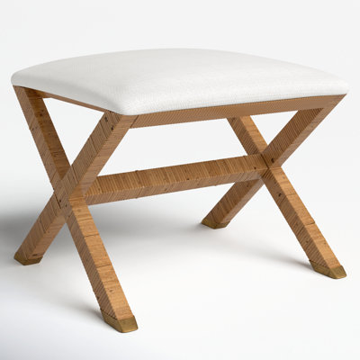 Caserta Rattan Small Bench by Birch Lane