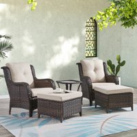 Schutt 5 Piece Seating Group with Cushions by Red Barrel Studio